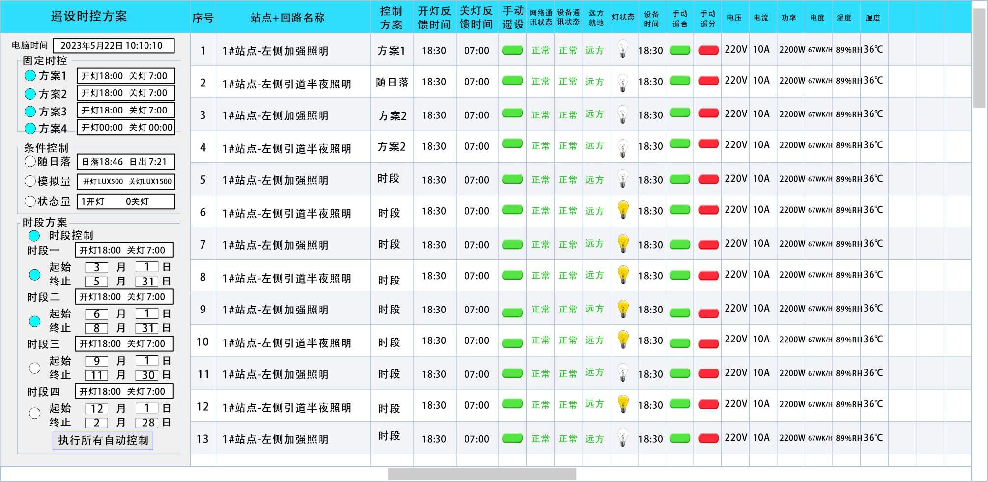 照明控制